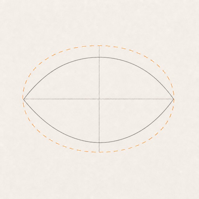 anime eyes drawing at step 3