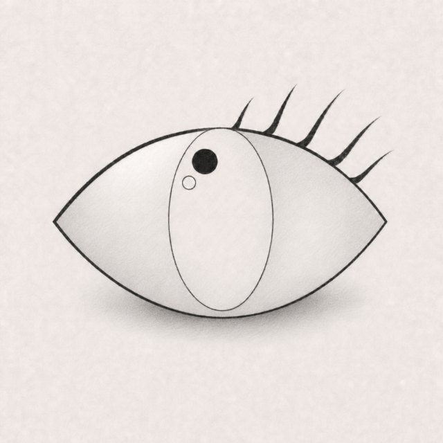anime eyes drawing at step 7