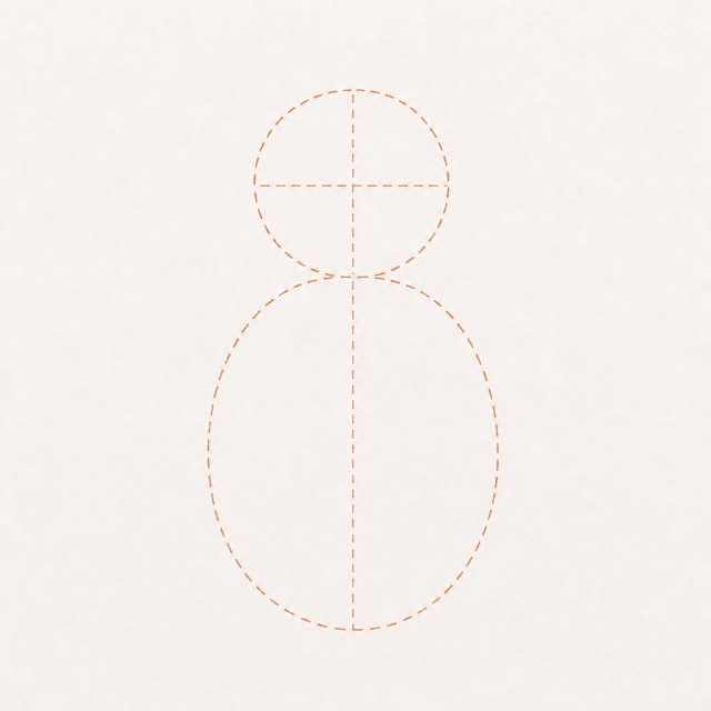 panda drawing at step 2