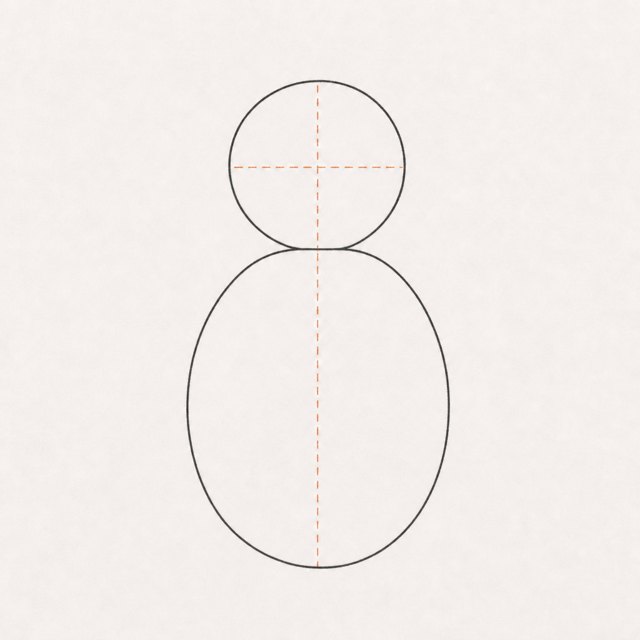 panda drawing at step 3